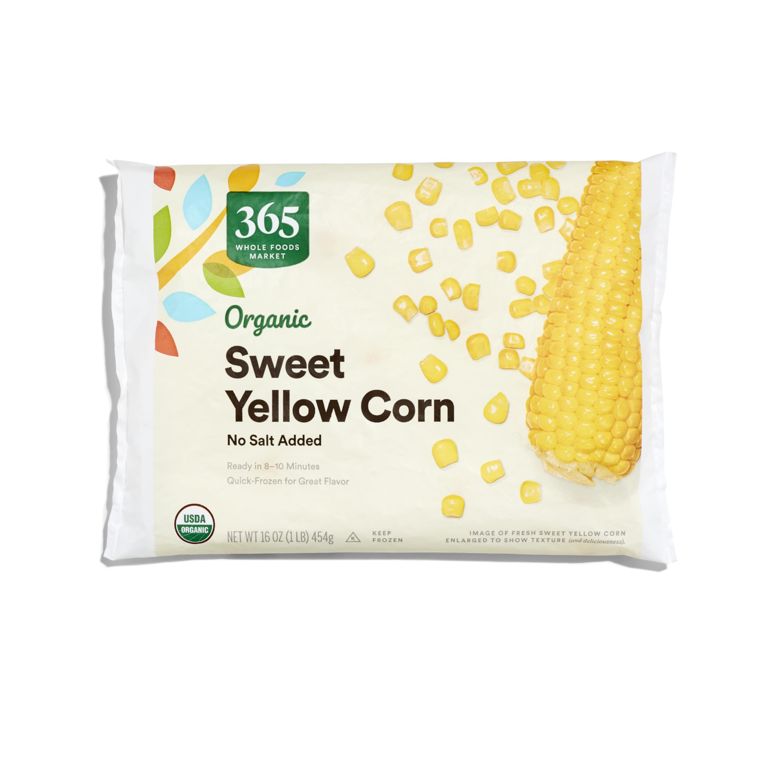 365 by Whole Foods Market Organic Sweet Yellow Corn, 16 OZ